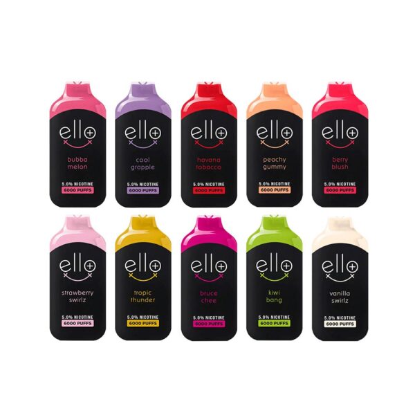 BLVK ELLO PLUS 6000 PUFF