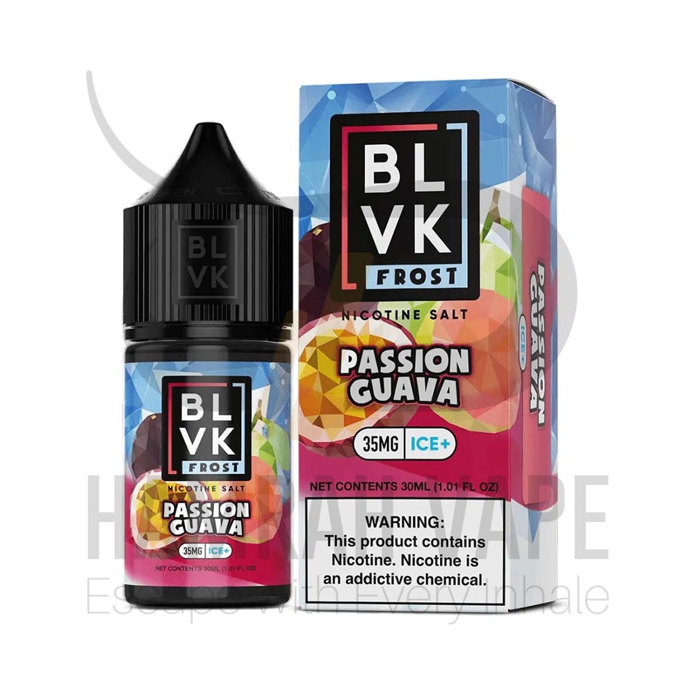 سالت پشن فروت گواوا یخ بی ال وی کی – BLVK FROST Passion Guava ICE Salt