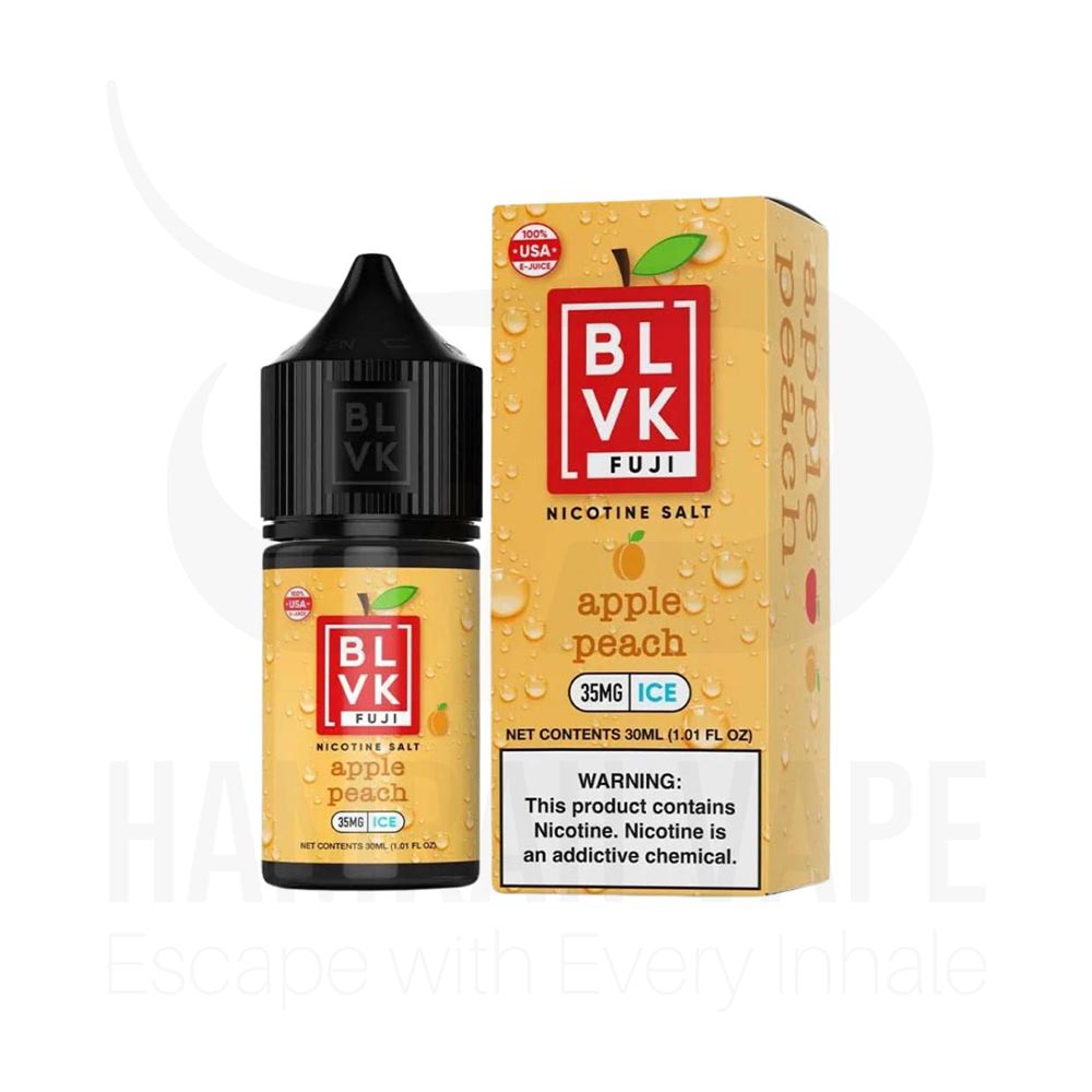 سالت بی ال وی کی هلو سیب یخ – Blvk Salt Apple Peach Ice