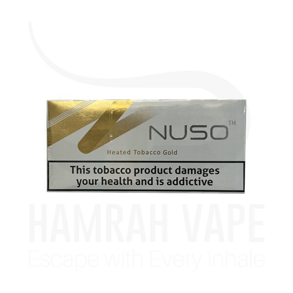 Nuso heated tobacco gold