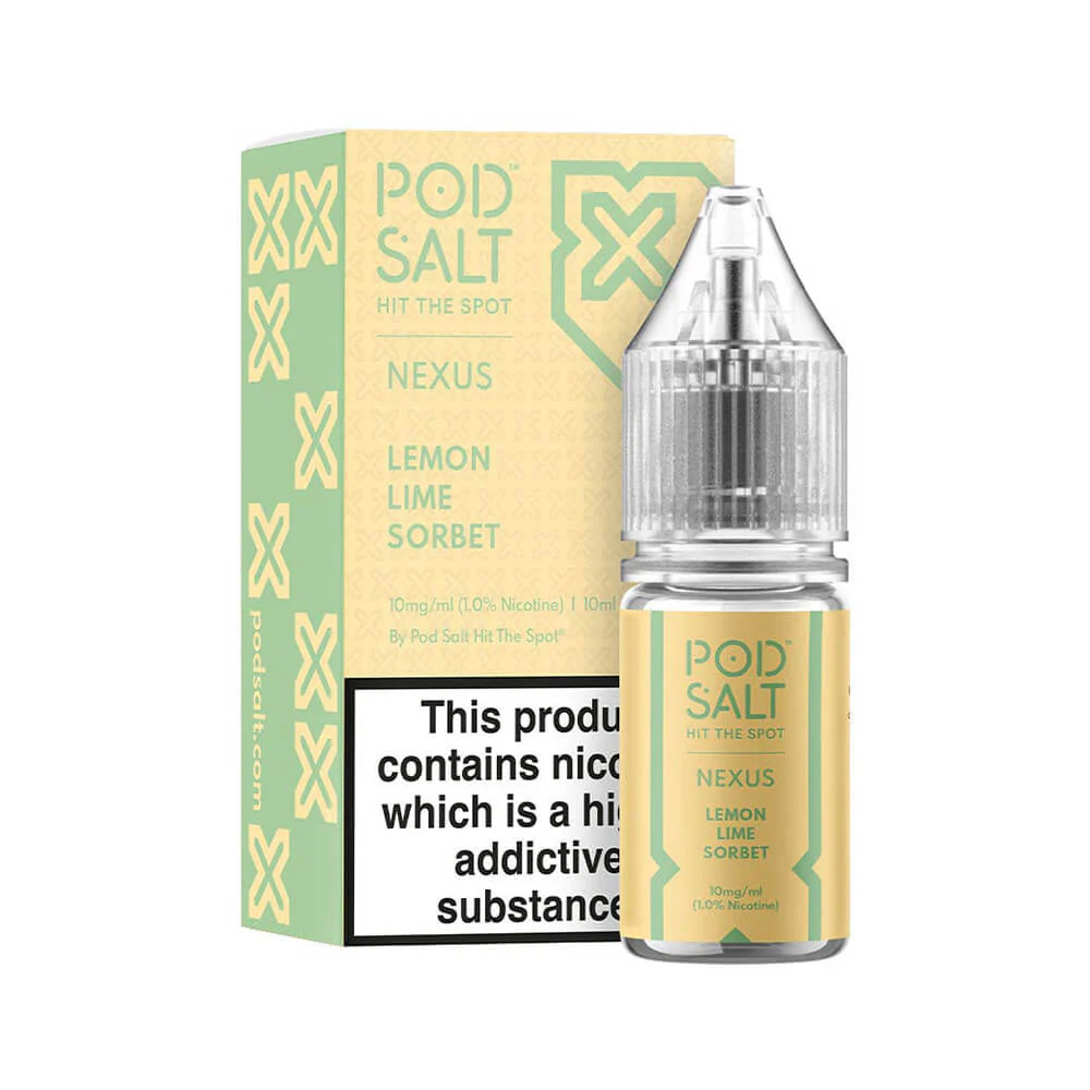 سالت لیمو پاد سالت – Pod Salt Nexus Lemon Lime Sorbet Salt