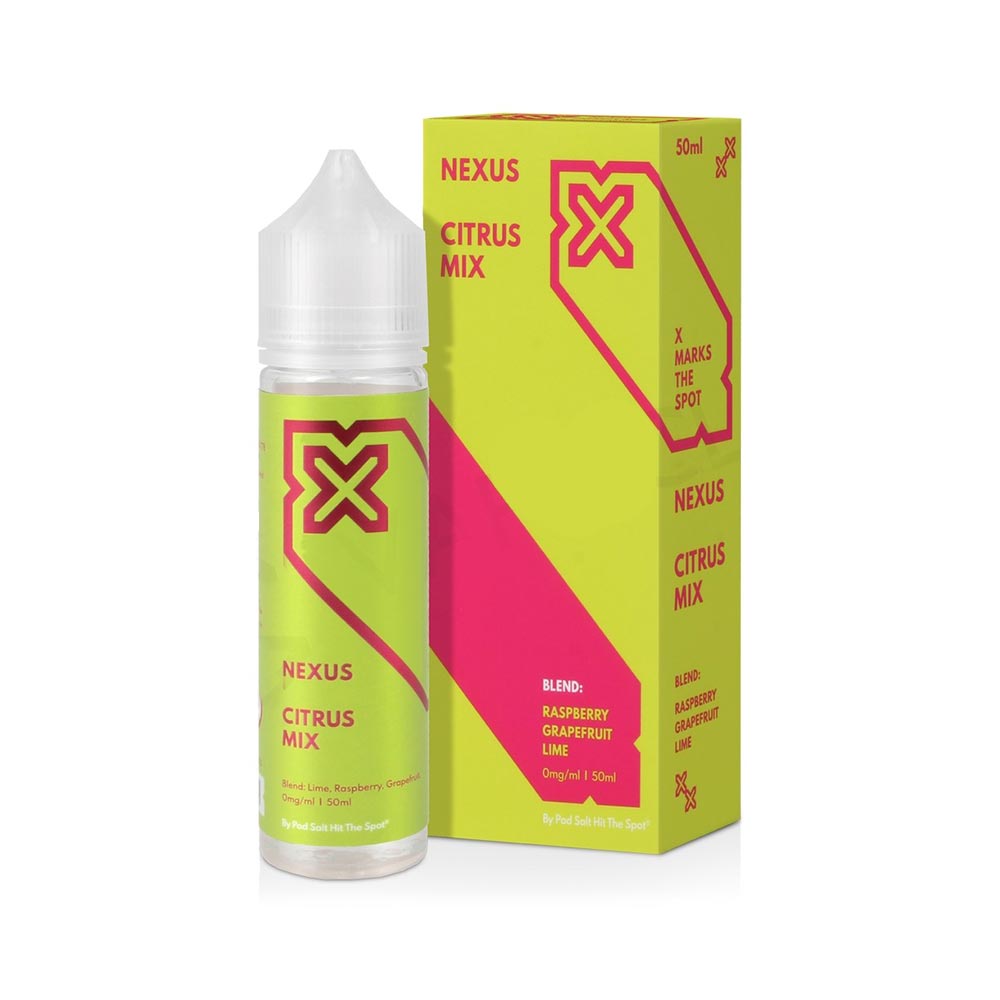 جویس گریپ فروت تمشک لیمو کمپانی پاد سالت – PodSalt juice NEXUS Citrus Mix 50m