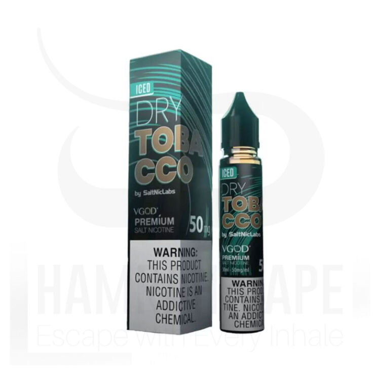 سالت ویگاد تنباکو یخ – VGOD DRY TOBACCO ICED 30ML