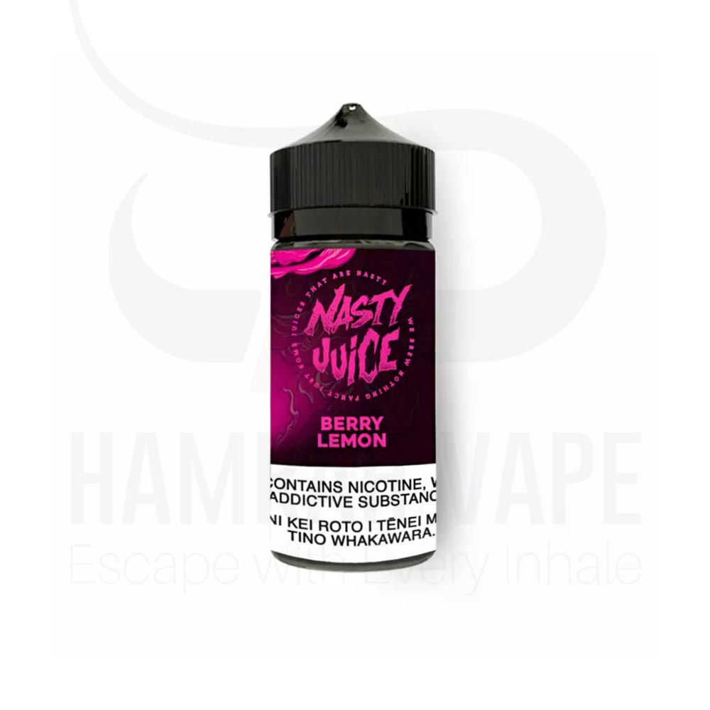 جویس انگور سیاه لیمو نستی – nasty juice Blackcurrant lemonade wicked haze 60ml