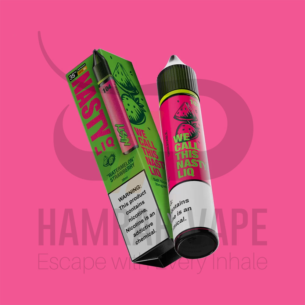 سالت نستی هندوانه توت فرنگی – NASTY LIQ WATERMELON STRAWBERRY SALT
