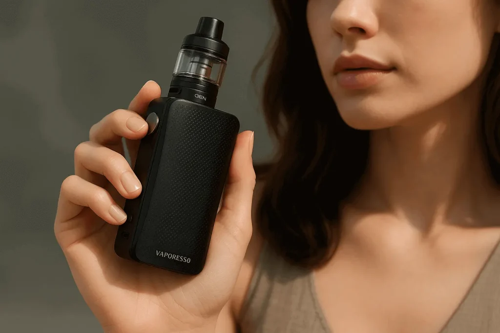 طراحی ارگونومیک و کیفیت ساخت بالای ویپ ویپرسو جن مکس
